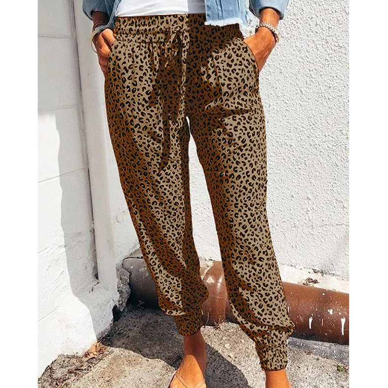 Plus Size Leopard Printed Pants  Pants Thecurvestory