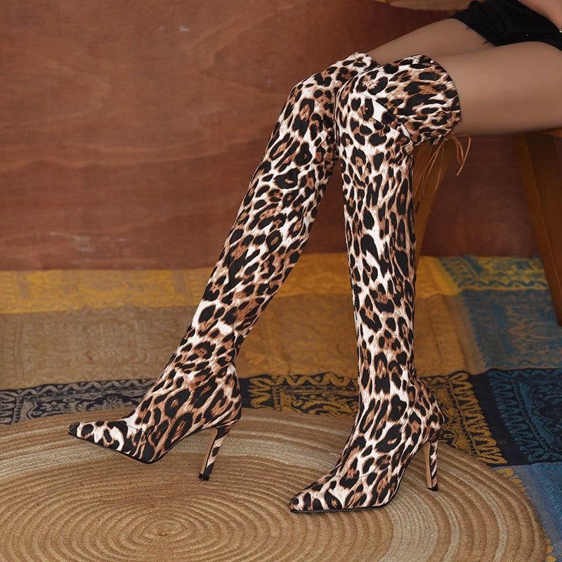Large Size Over-the-knee Stiletto Heels For Women  Heeled Boots Thecurvestory