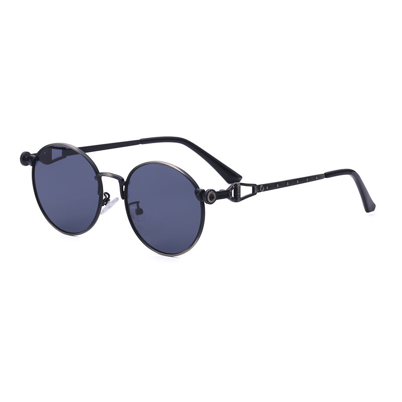 Trendy Vintage Round Women Sunglasses  sunglasses Thecurvestory