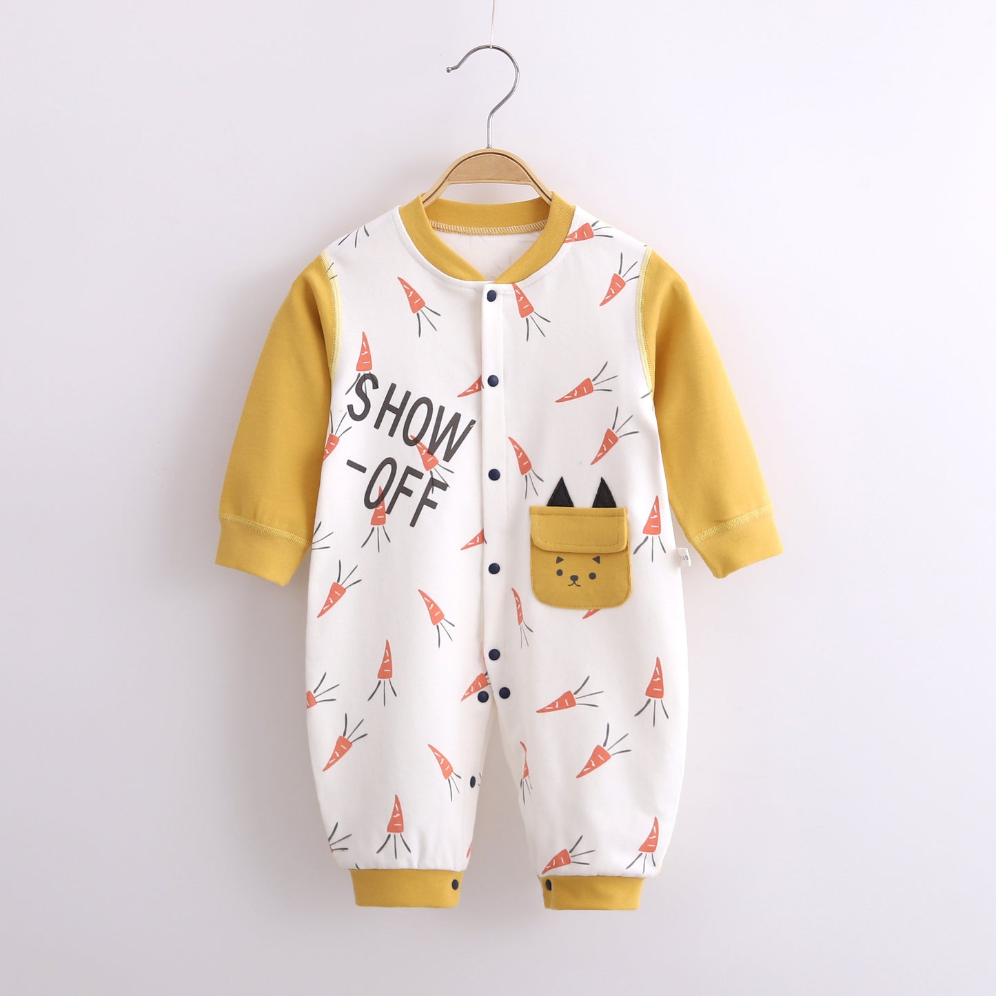 Infant Printed full Sleeves Rompers  Infant Suit Thecurvestory