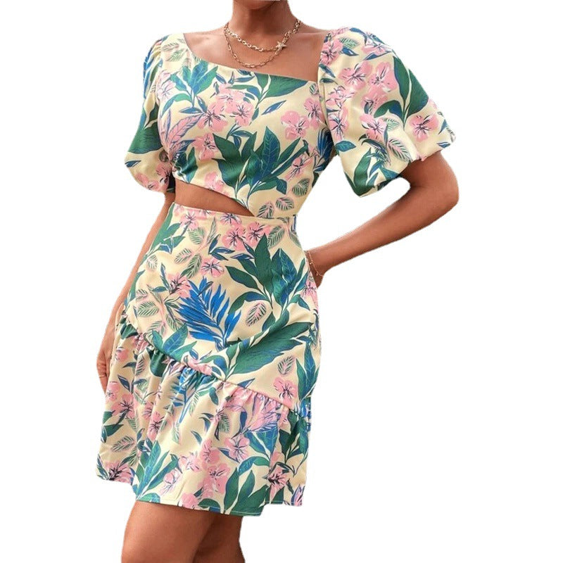 Womens Dresses Large Size Floral Print Dress  Dresses Thecurvestory
