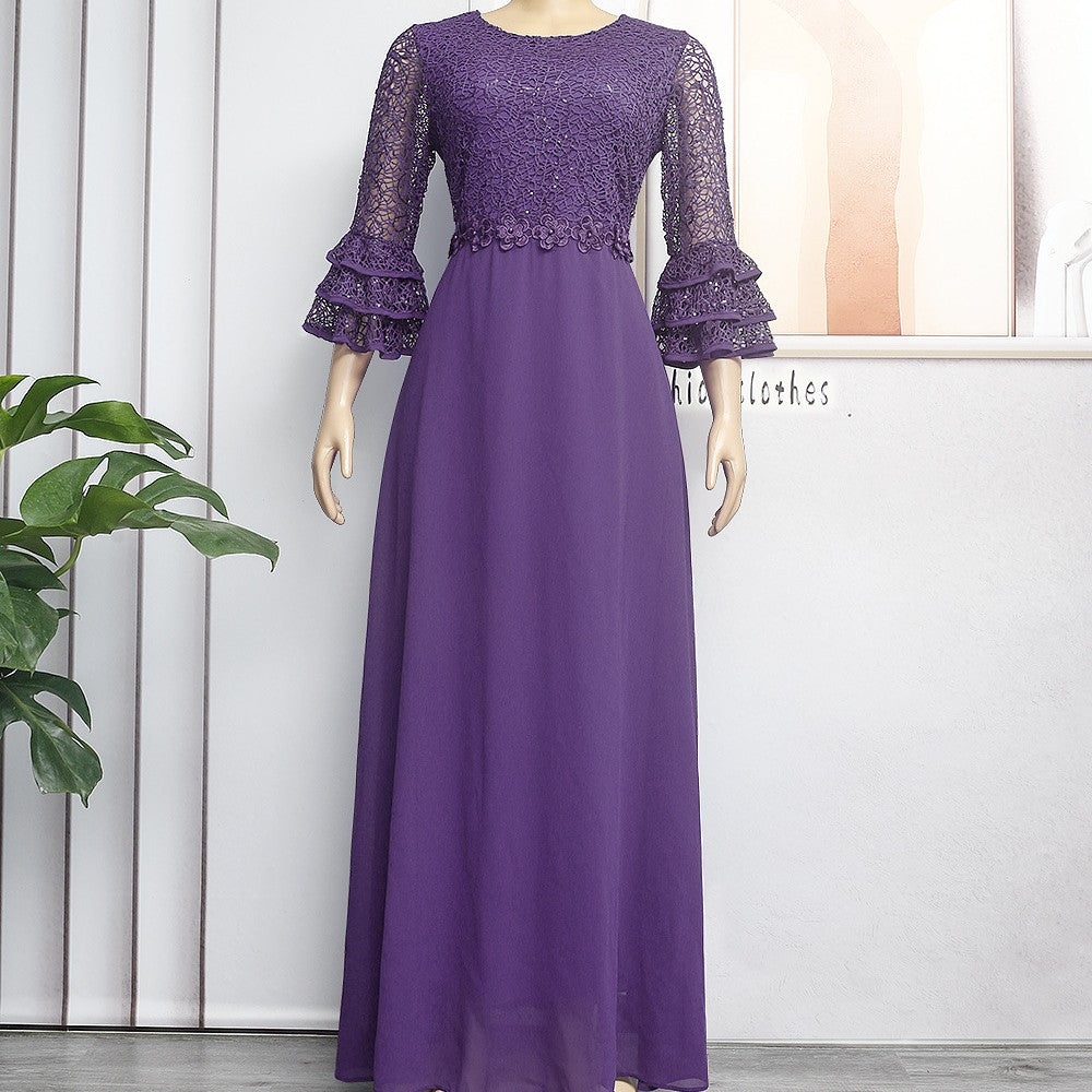 dresses  | Plus Size Lace elegant occasion dress | [option1] |  [option2]| thecurvestory.myshopify.com