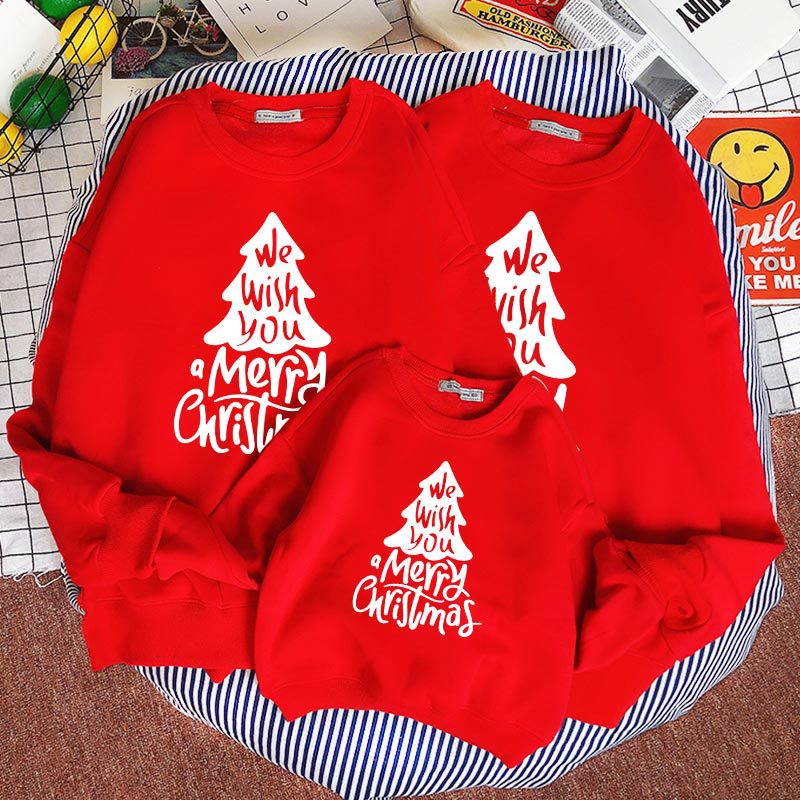Christmas Snowman Parent-Child Clothing  Family Clothing Sets Thecurvestory