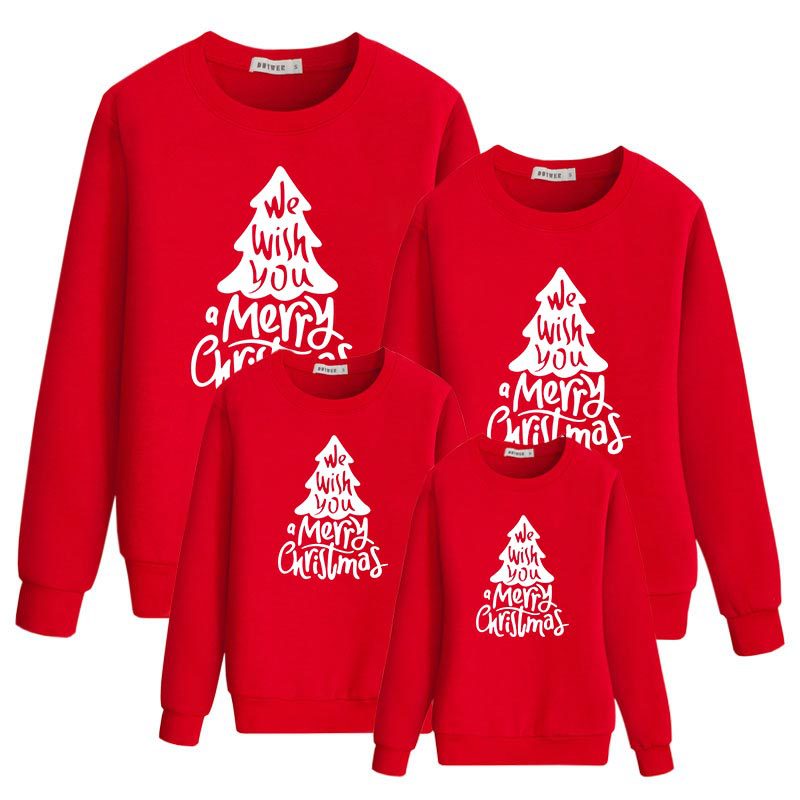 Christmas Snowman Parent-Child Clothing  Family Clothing Sets Thecurvestory