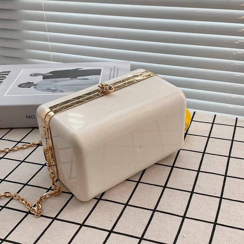 Square Shell Handbag  Hand Bags Thecurvestory