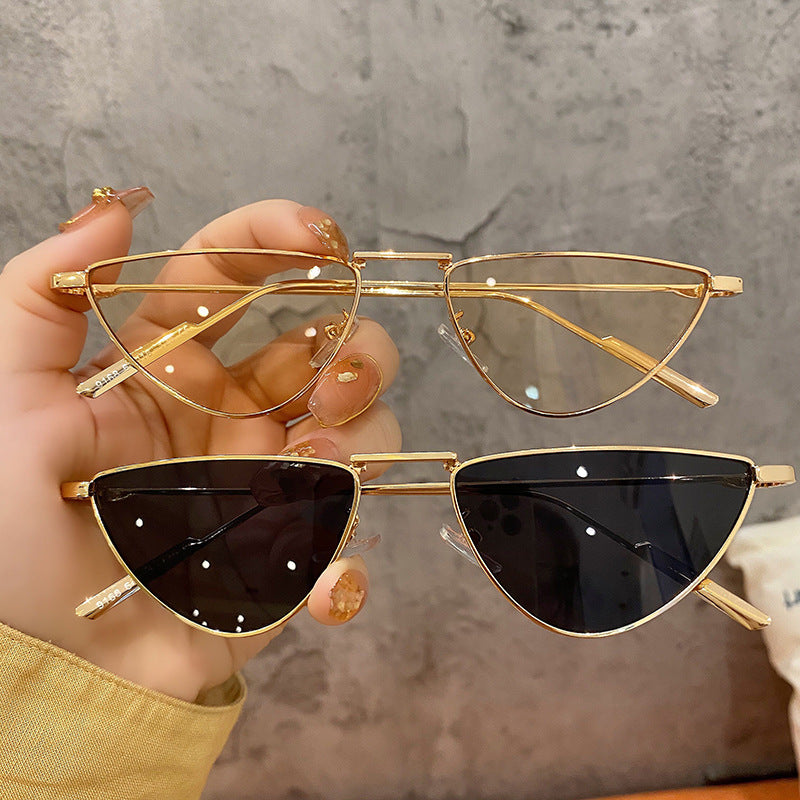 New Fashion Triangle shaped Sunglasses  sunglasses Thecurvestory