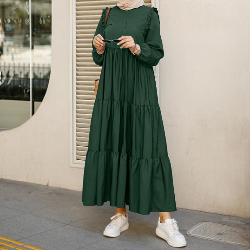 Plus Size Solid Women Maxi Dress  dresses Thecurvestory