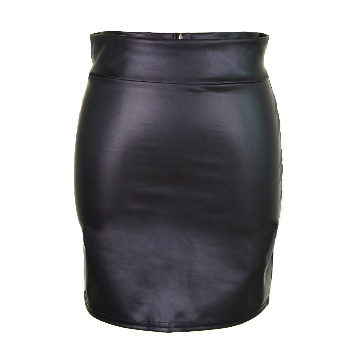 Plus Size Women's  Faux Leather Skirt  Skirt Thecurvestory